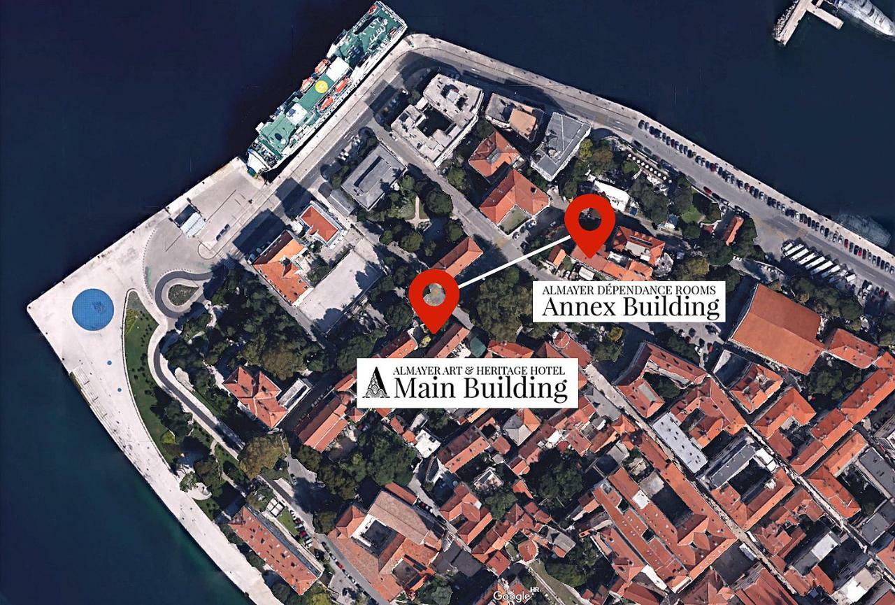 Almayer Art & Heritage Adults Only Hotel And Dependance Rooms Zadar Zewnętrze zdjęcie